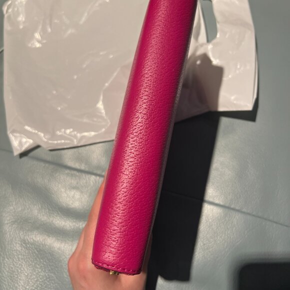 Kate Spade sweetheart hot pink leather Wellesley Planner Agenda - Picture 12 of 14